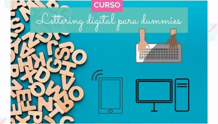 Curso de lettering digital para dummies