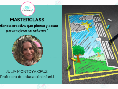 Infancia creativa que piensa y actúa para mejorar su entorno